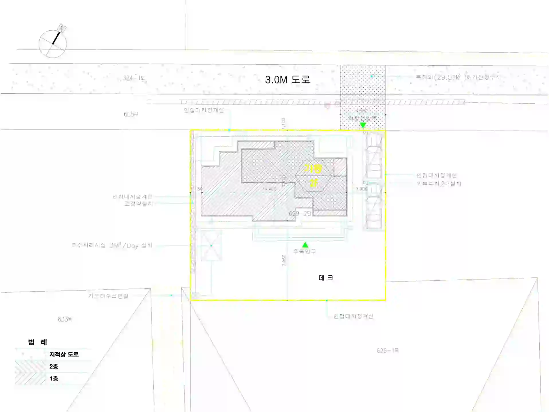 서암리 629-2 배치도 이미지